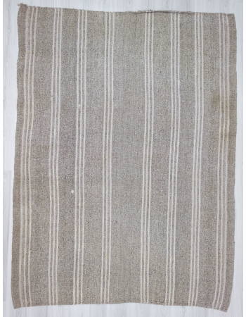 Handwoven vintage decorative modern Turkish kilim rug