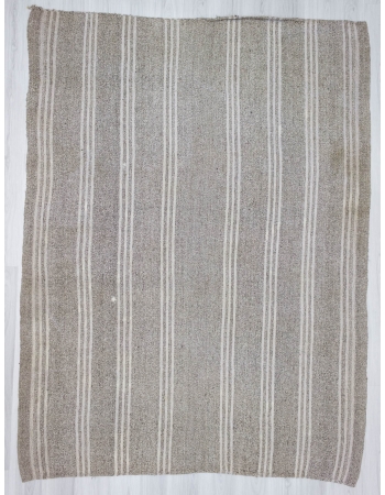 Handwoven vintage decorative modern Turkish kilim rug