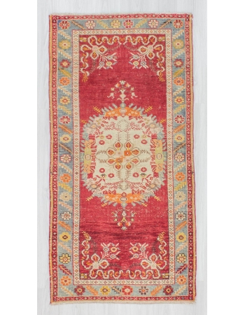 Vintage Turkish Oushak rug