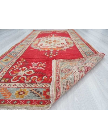 Vintage Turkish Oushak rug