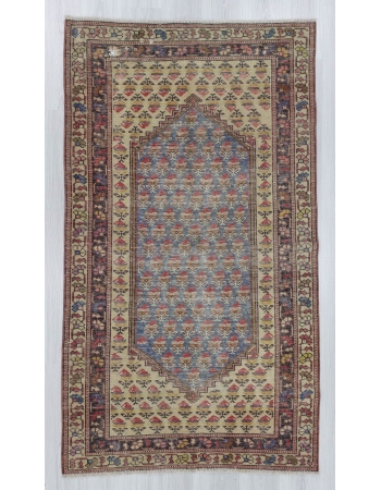 Vintage decorative Turkish carpet