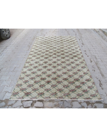 Vintage Decorative Turkish Area Rug