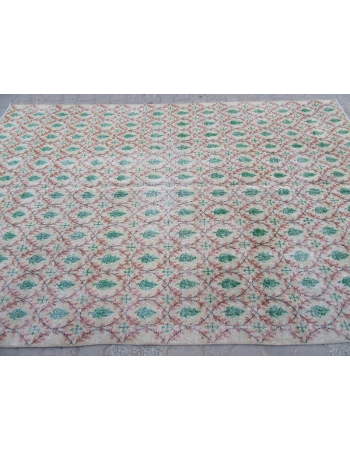 Vintage Floral Turkish Area Rug