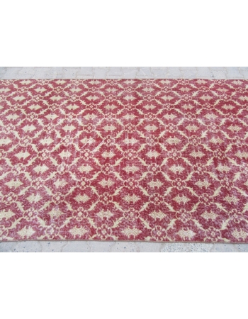 Vintage Floral Turkish Area Rug