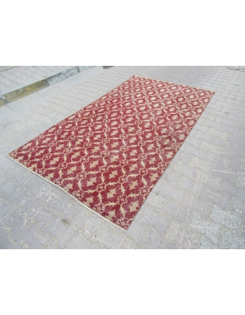 Vintage Floral Turkish Area Rug