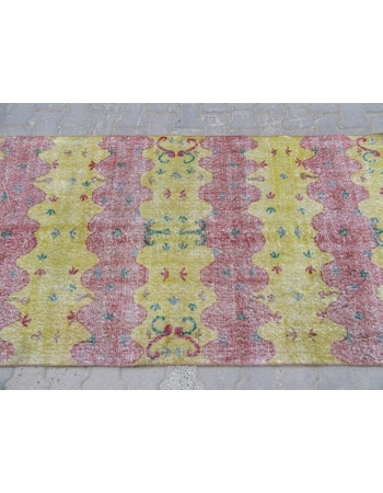 Unique Vintage Turkish Zeki Muren Deco Rug