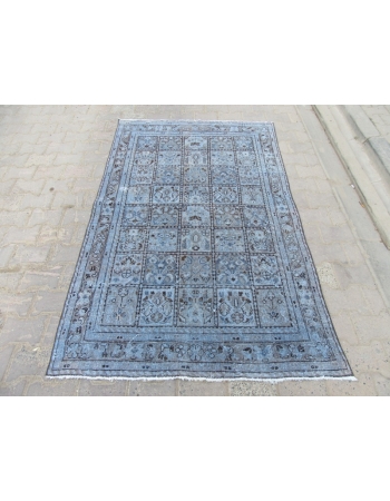 Distressed Washed Out Persian Rug