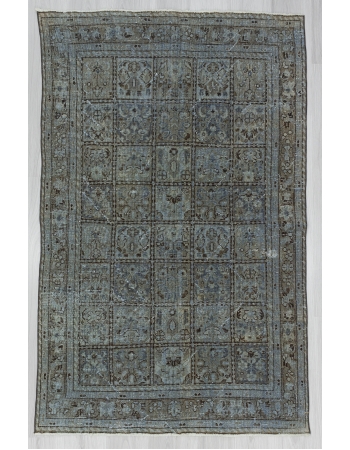 Distressed Washed Out Persian Rug