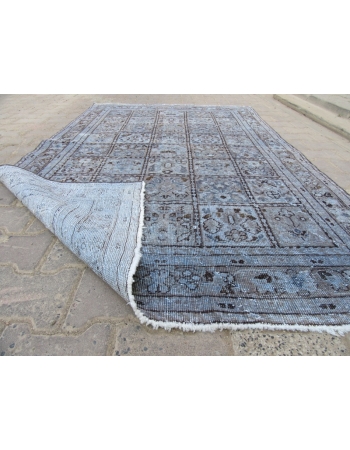 Distressed Washed Out Persian Rug