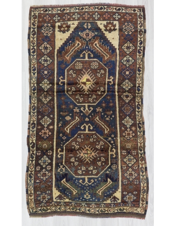 Antique Decorative Kurdish Carpet