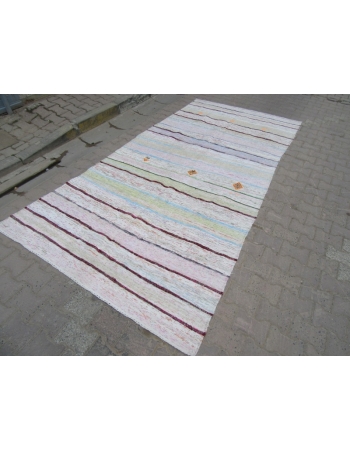 Striped Vintage Rag Rug