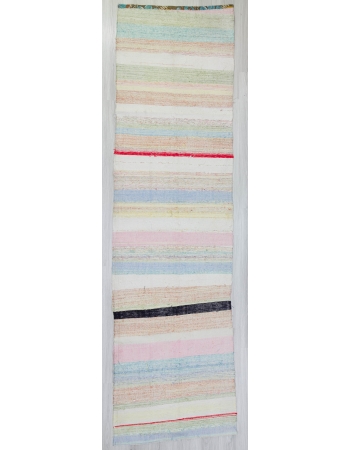 Vintage Striped Turkish Rag Runner