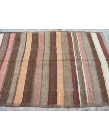 Striped Vintage Kelim rug