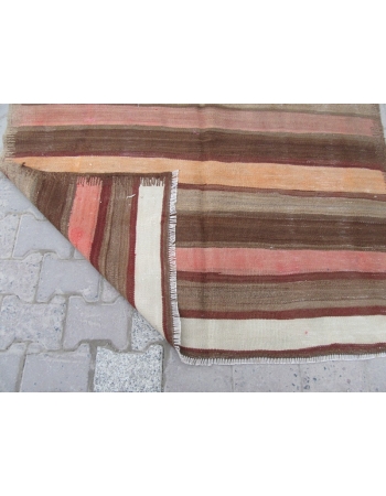 Striped Vintage Kelim rug