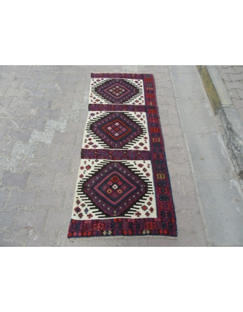 Vintage Decorative Mini Kilim Rug