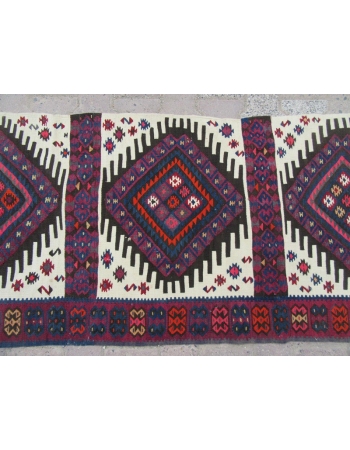 Vintage Decorative Mini Kilim Rug