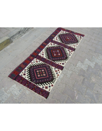 Vintage Decorative Mini Kilim Rug