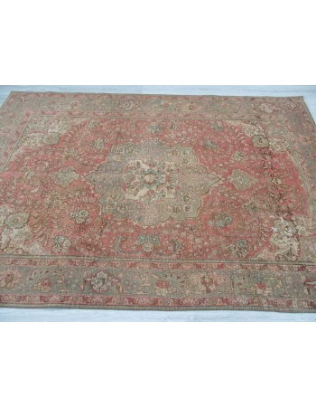 Vintage washed out Persian rug
