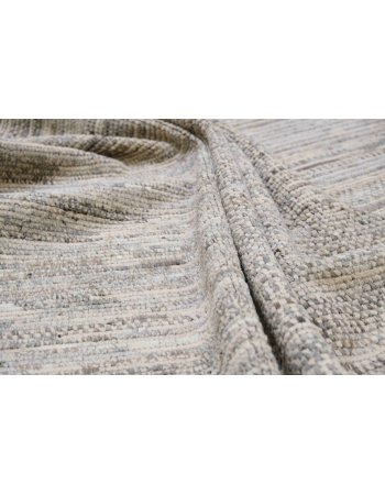 Natural & Grey Modern Wool Rug - 6` x 8` 8″