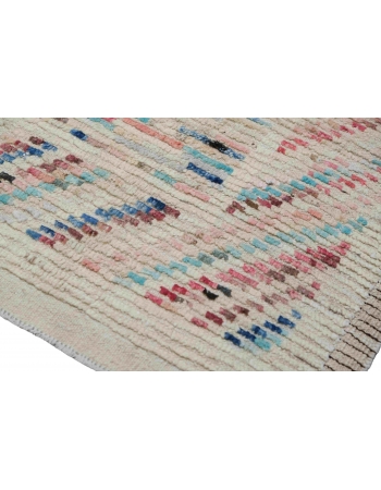 Hand Knotted Modern Wool Rug - 8` 2″ x 10` 3″