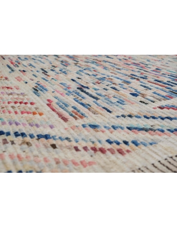 Hand Knotted Modern Wool Rug - 8` 2″ x 10` 3″