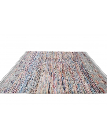 Multicolor Modern Wool Rug - 8` 3″ x 10″