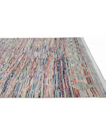 Multicolor Modern Wool Rug - 8` 3″ x 10″