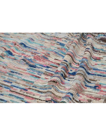 Multicolor Modern Wool Rug - 9` 8″ x 12`