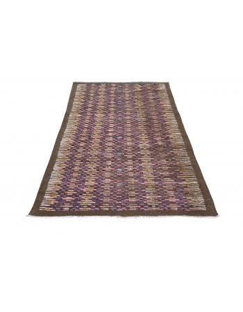 Multicolor Modern Wool Rug - 3` 6″ x 6` 1″