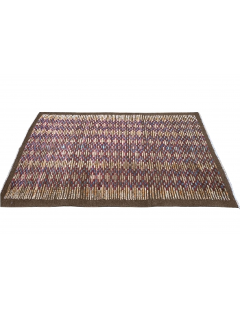 Multicolor Modern Wool Rug - 3` 6″ x 6` 1″