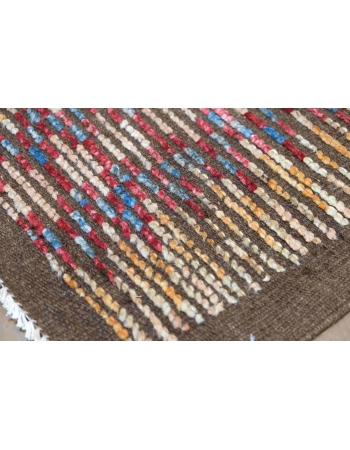 Multicolor Modern Wool Rug - 3` 6″ x 6` 1″