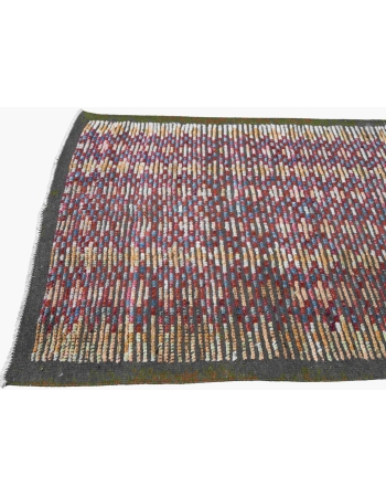 Multicolor Modern Wool Rug - 3` 6″ x 6` 1″