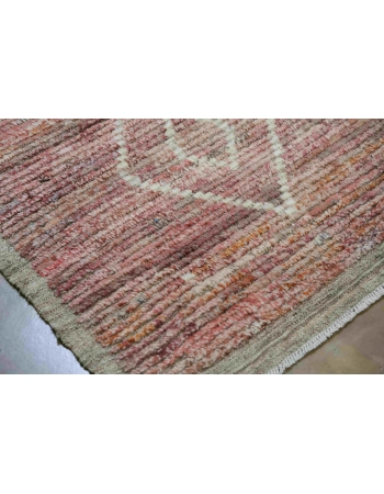 Light Aubergine Modern Wool Rug - 14` x 17`