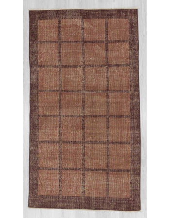 Vintage Turkish deco rug