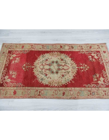 Vintage Oushak rug