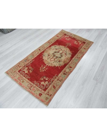 Vintage Oushak rug