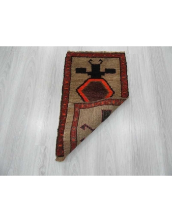 Vintage mini Turkish Kars rug