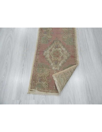 Distressed mini Turkish rug