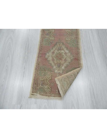 Distressed mini Turkish rug