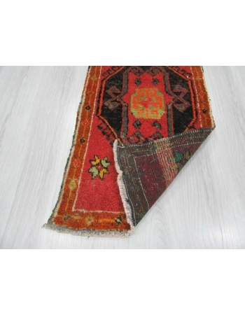 Vintage mini Turkish rug / Door mat