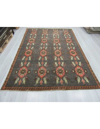 Vintage Turkish Kars rug