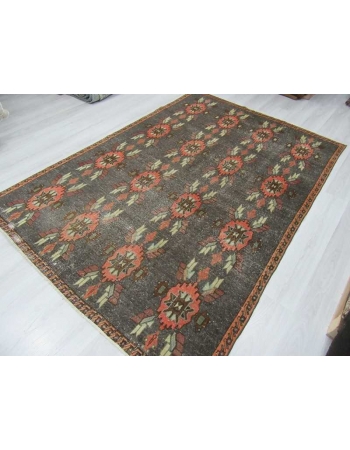 Vintage Turkish Kars rug