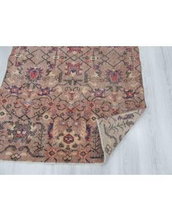 Vintage decorative Turkish rug