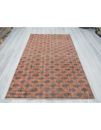 Vintage decorative Turkish rug