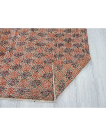 Vintage decorative Turkish rug