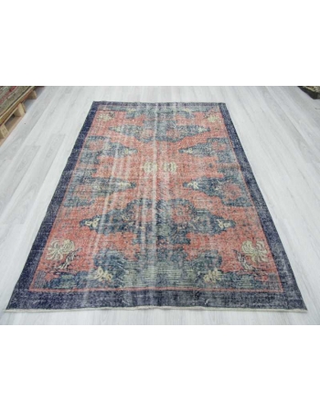 Vintage Turkish deco rug