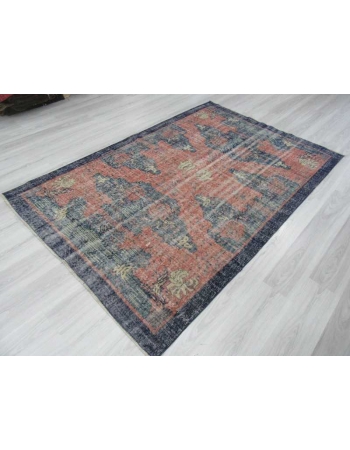 Vintage Turkish deco rug