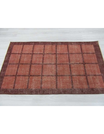 Vintage Turkish deco rug