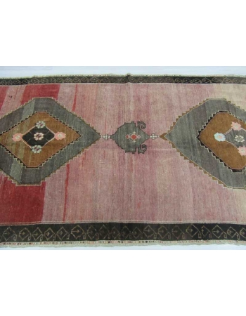 Vintage one of a kind Turkish Kars rug