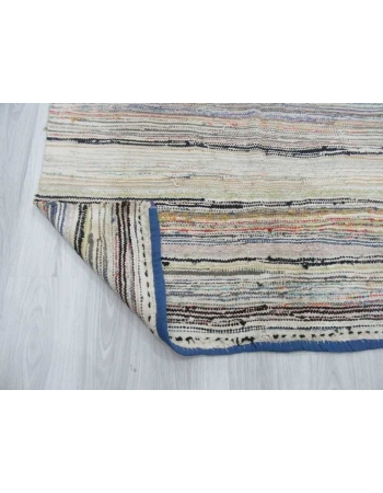 Decorative vintage rag rug